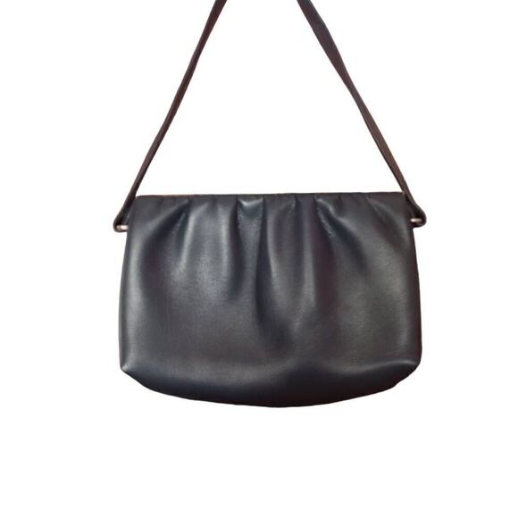 Vintage HL usa, Harry Levine leather kiss lock handbag - Picture 2 of 6